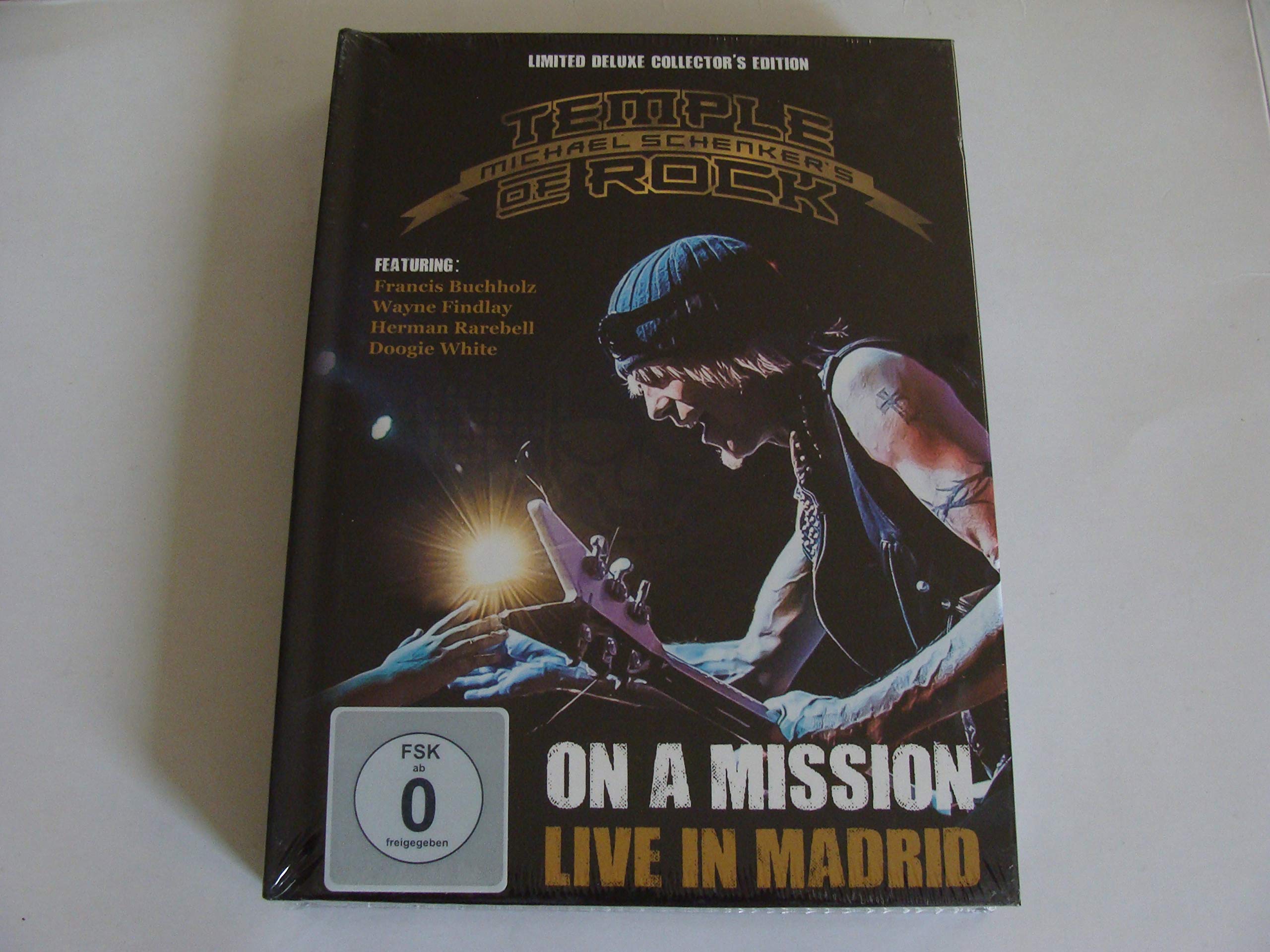 Michael Schenker's Temple Of Rock - On A Mission: Live In Madrid Ltd Deluxe Edition (2cd + 2db)