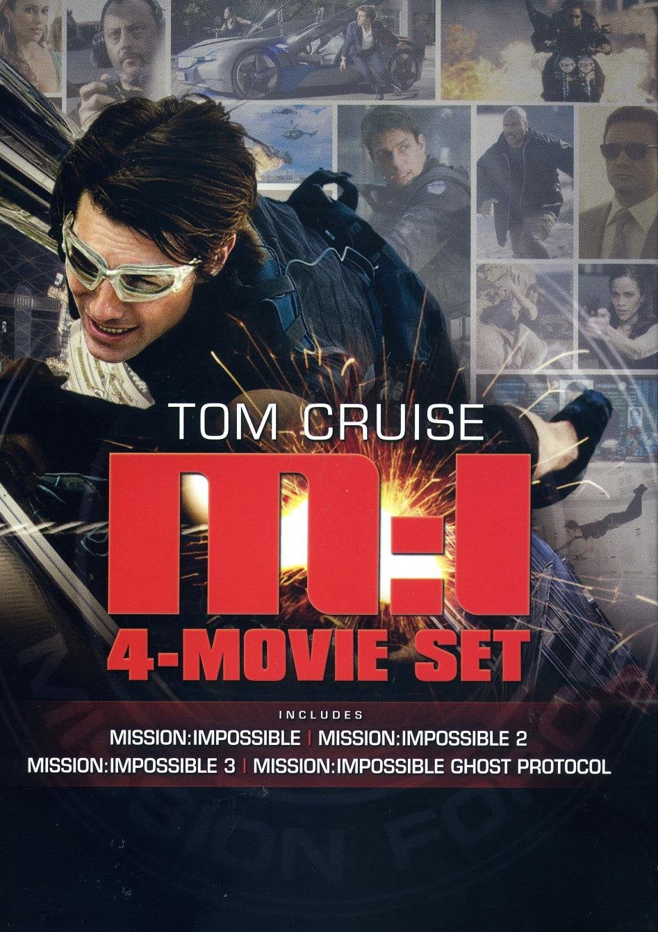 Mission: Impossible 4-Movie Set (Mission: Impossible / Mission: Impossible II / Mission: Impossible III Mission: Impossible - Ghost Protocol)