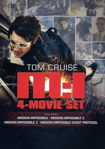 Mission: Impossible 4-Movie Set (Mission: Impossible / Mission: Impossible II / Mission: Impossible III Mission: Impossible - Ghost Protocol)