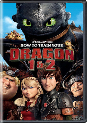 How to Train Your Dragon 1 & 2 [DVD]