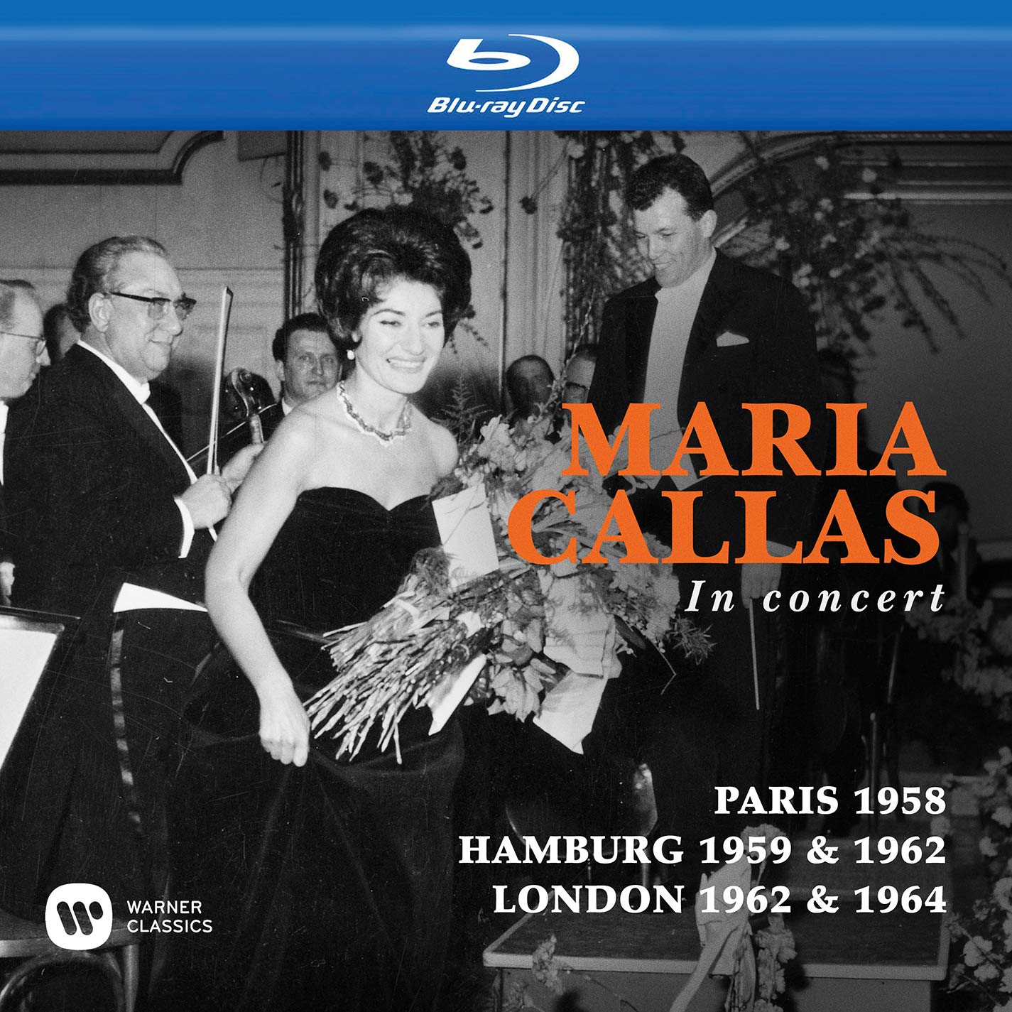 Callas Toujours, Paris 1958 / in concert, Hamburg 1959 & 1962 / at Covent Garden, London 1962 & 1964 (3Bluray)