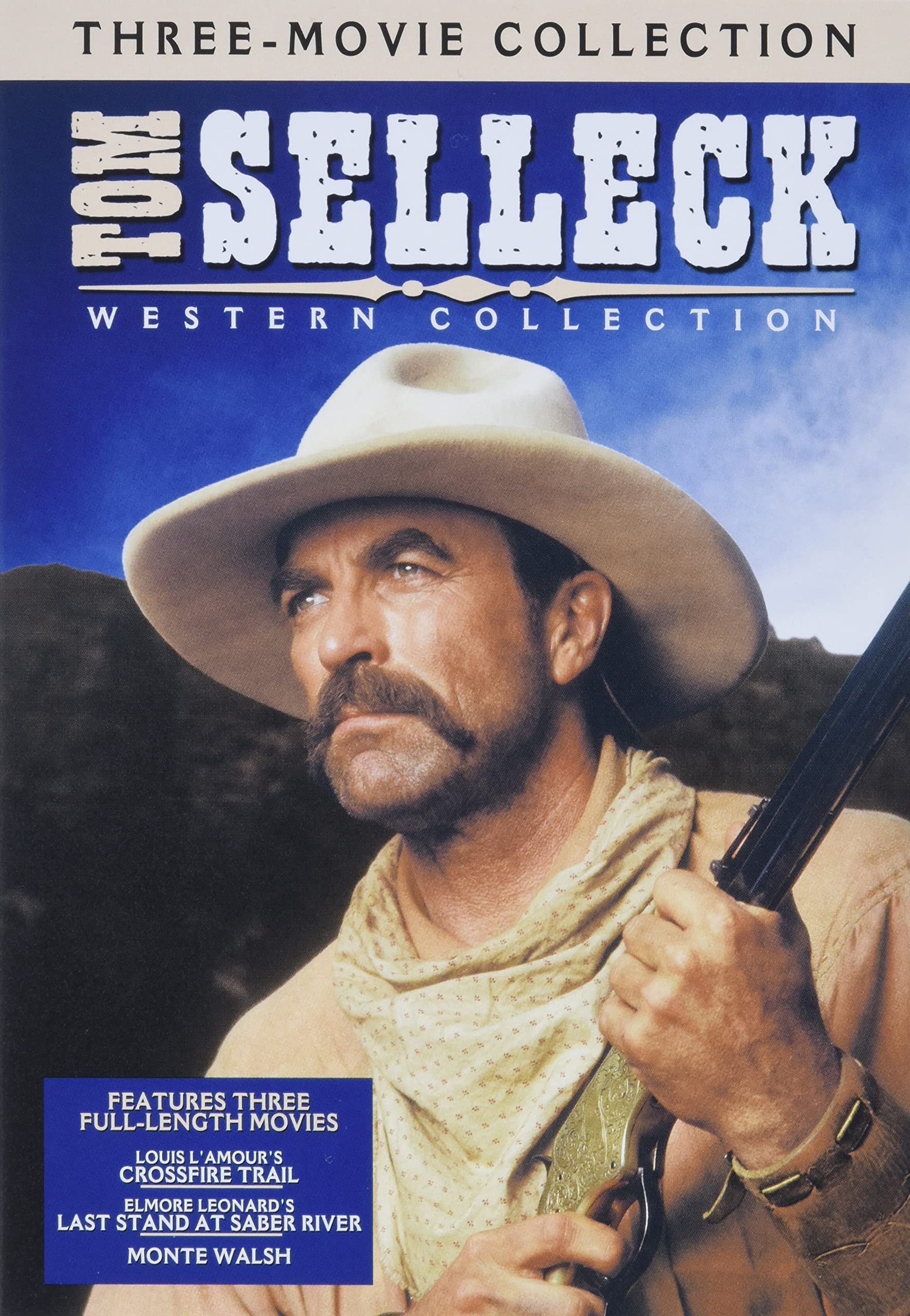 Tom Selleck Western Collection (Monte Walsh / Last Stand at Saber River / Crossfire Trail)