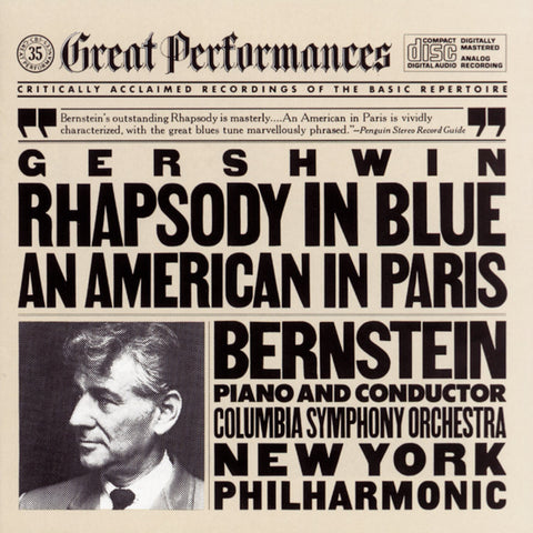 Gershwin: Rhapsody in Blue & An American in Paris