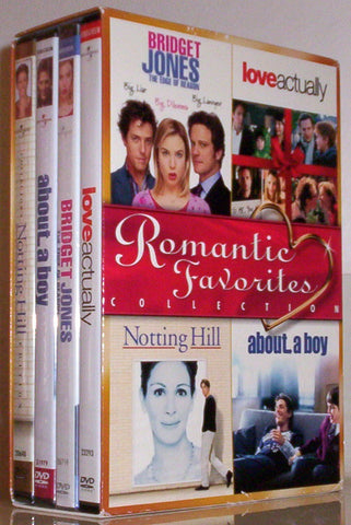 The Romantic Favorites Collection (Bridget Jones - The Edge of Reason / About a Boy / Love Actually / Notting Hill) [DVD]