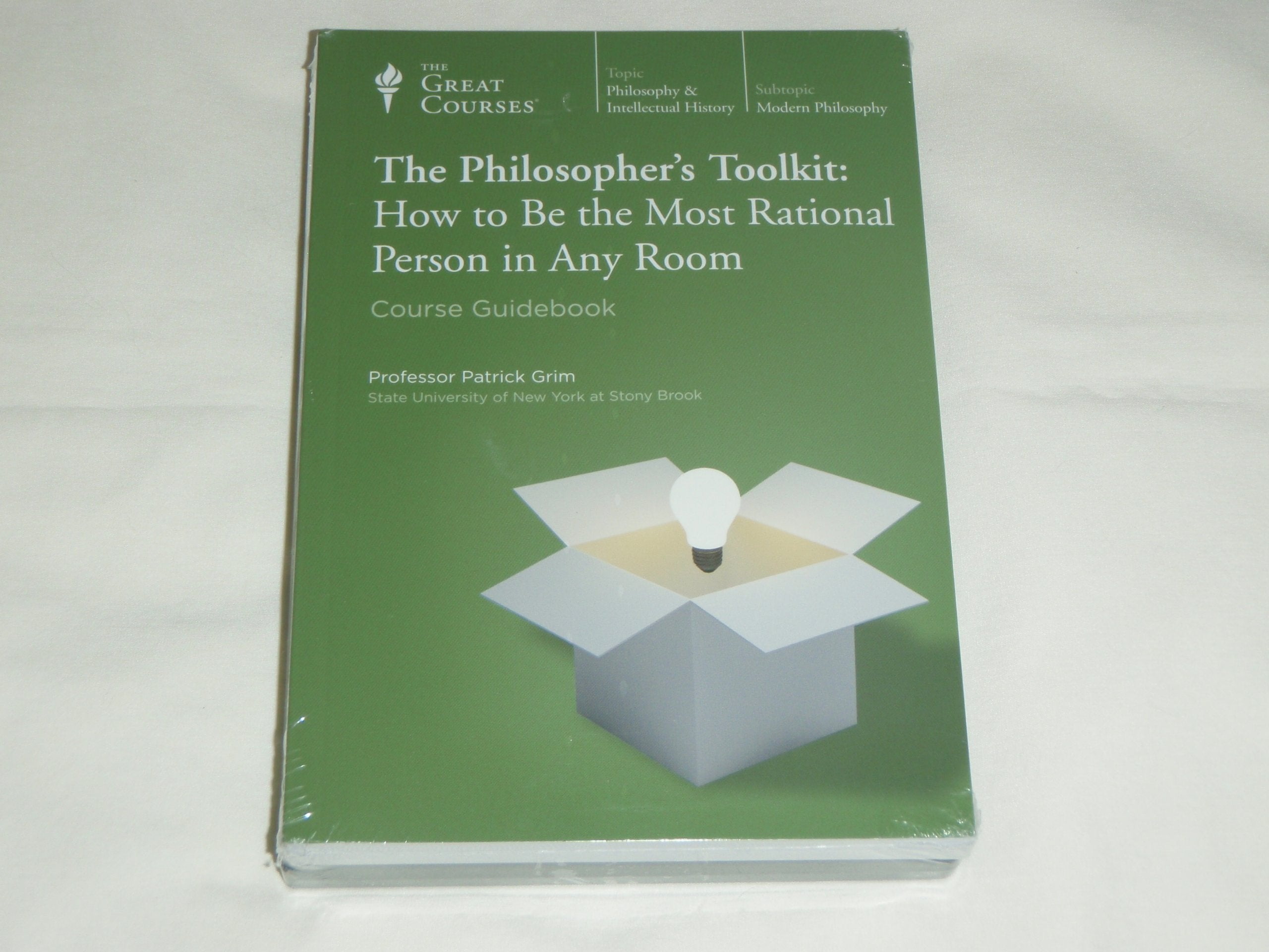 The Philosopher’s Toolkit: How to Be the Most Rational Person in Any Room (Great Courses) (Teaching Company) DVD (Course Number 4253)