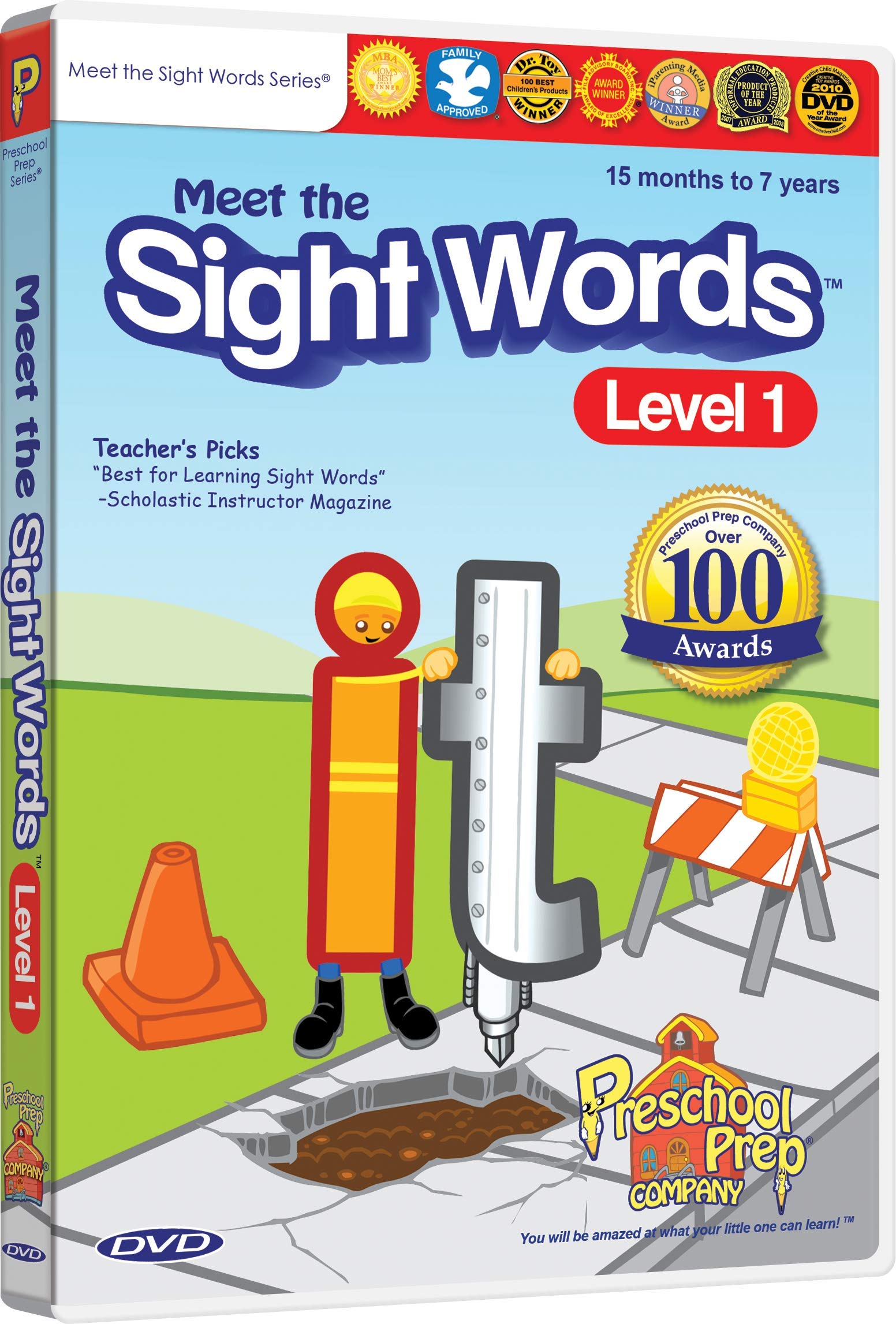 Meet the Sight Words Level 1 DVD