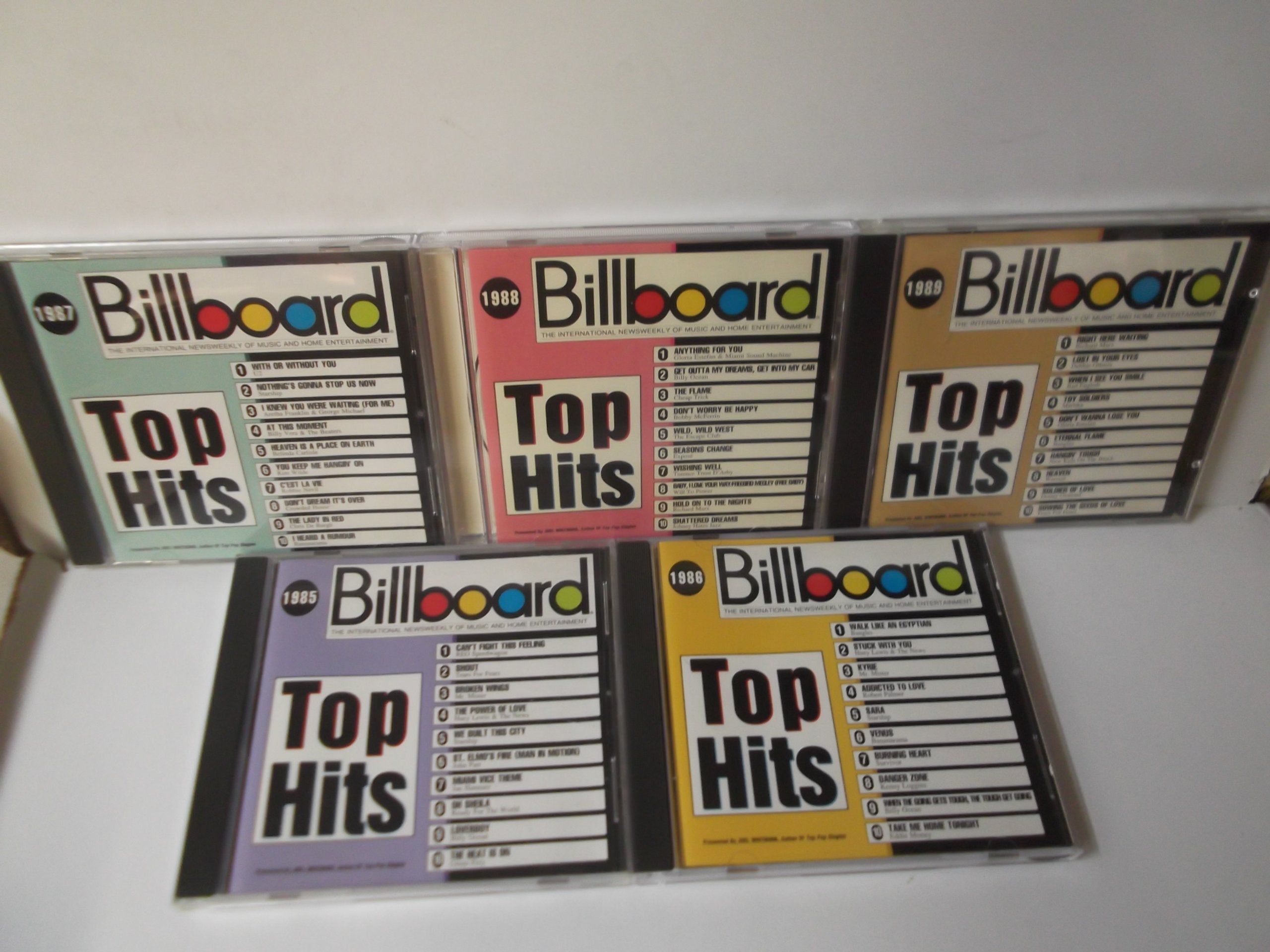 Billboard Top Hits 85-89