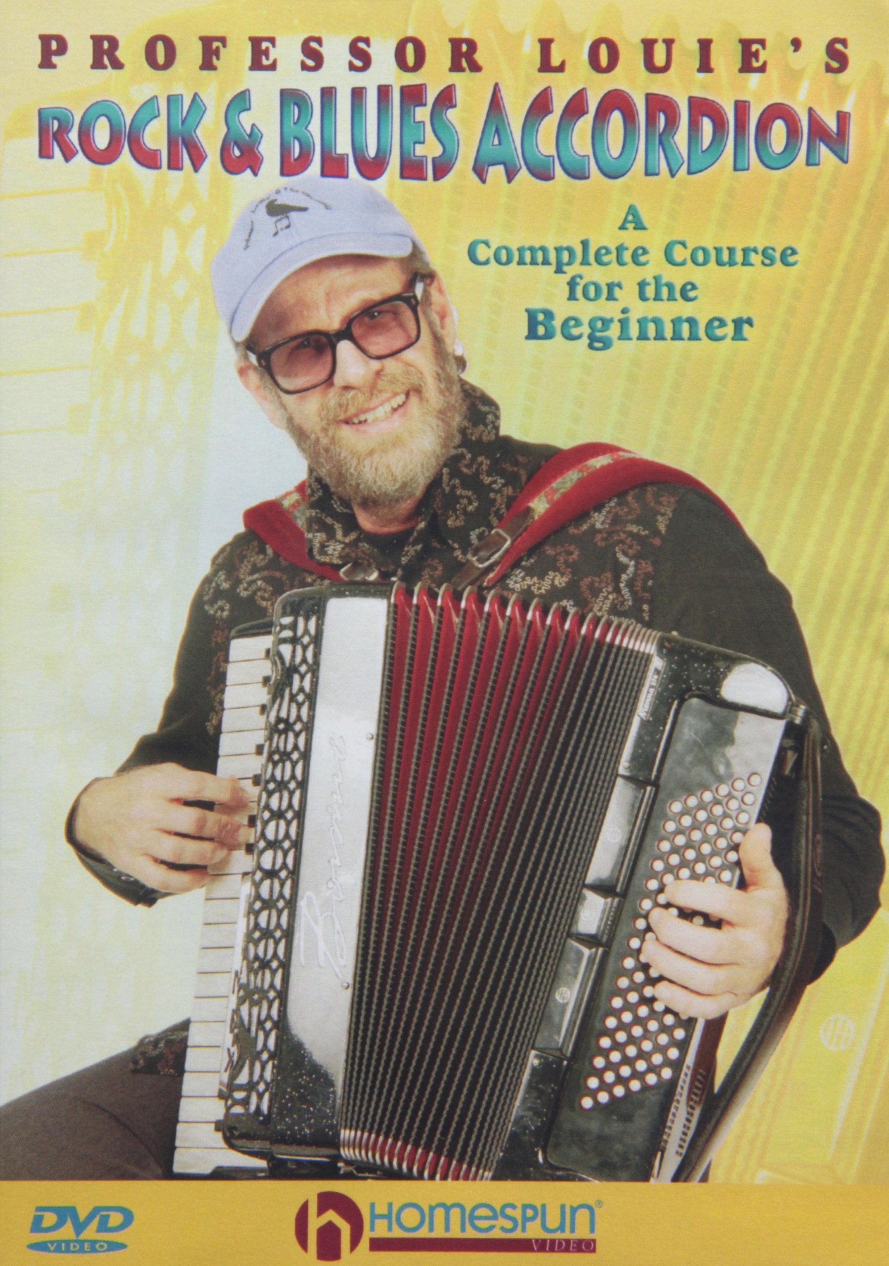 Aaron Hurwitz: Professor Louie's Rock and Blues Accordion - A Complete Course for the Beginner