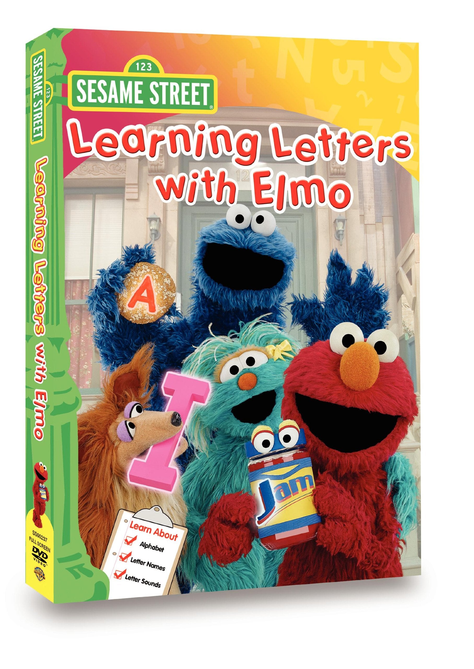 Sesame Street: Learning Letters with Elmo [DVD]