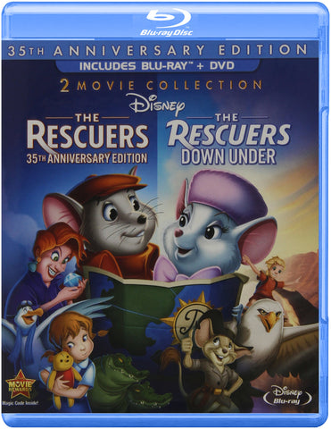 The Rescuers: The Rescuers / The Rescuers Down Under, 35th Anniversary Edition