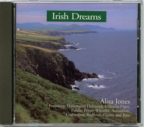 IRISH DREAMS celtic instruments with dulcimer Alisa Jones CD