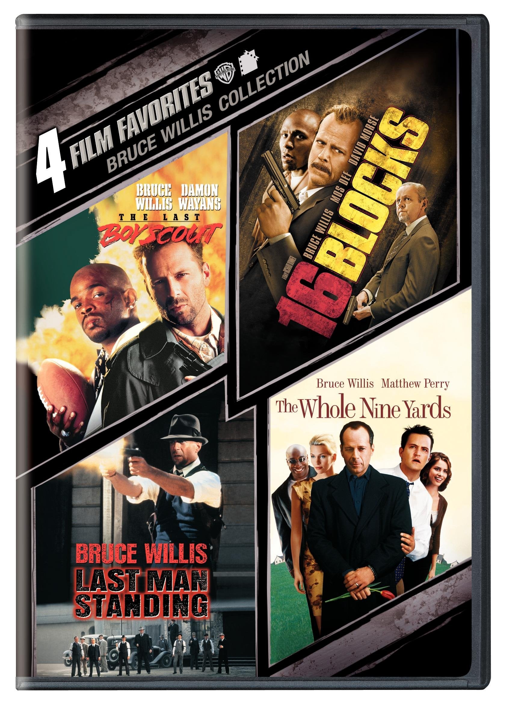 4 Film Favorites: Bruce Willis (16 Blocks, The Last Boy Scout, Last Man Standing, The Whole Nine Yards)