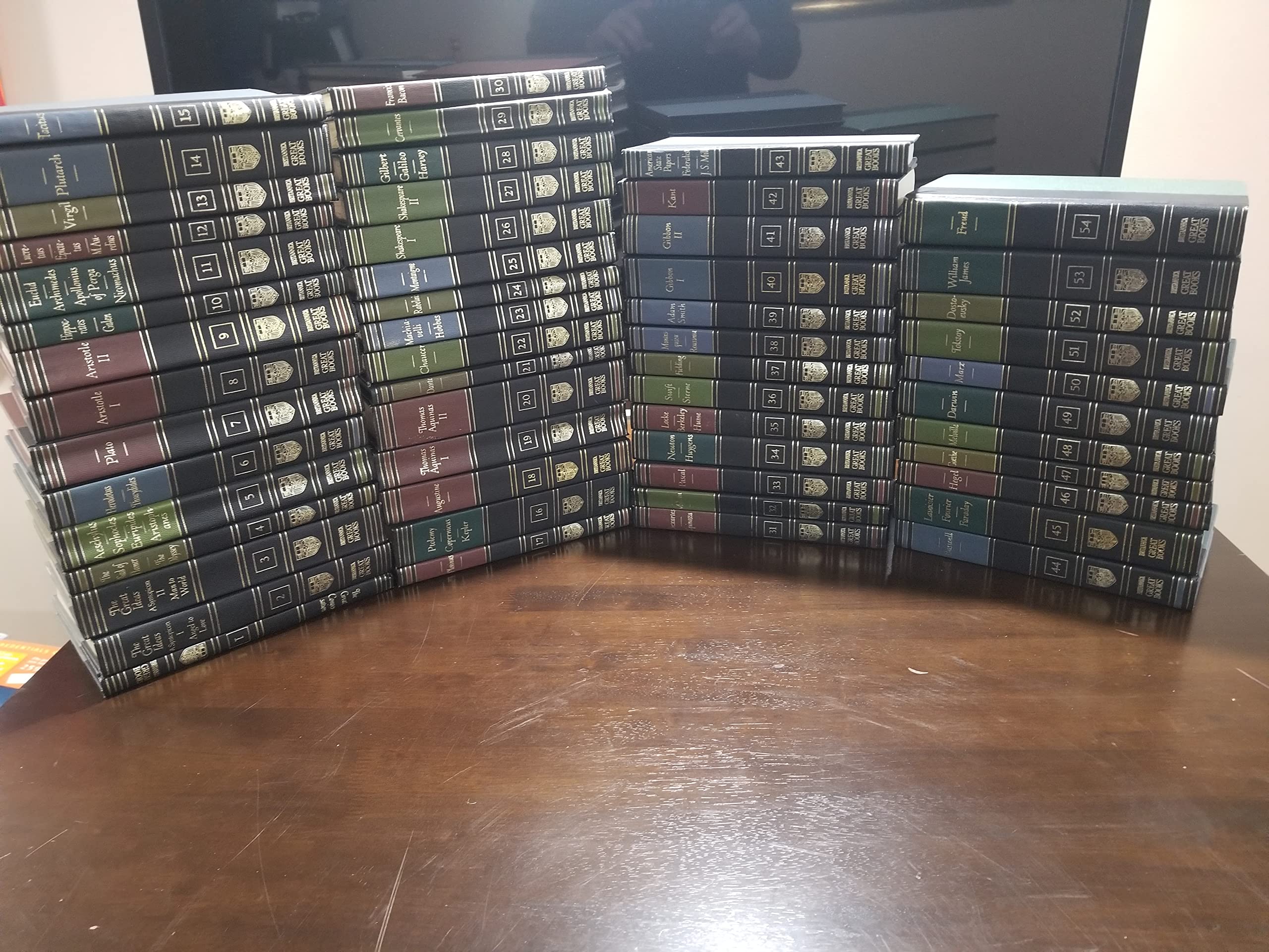 Great Books of the Western World (54 Volume Set) (Britannica Great Books)