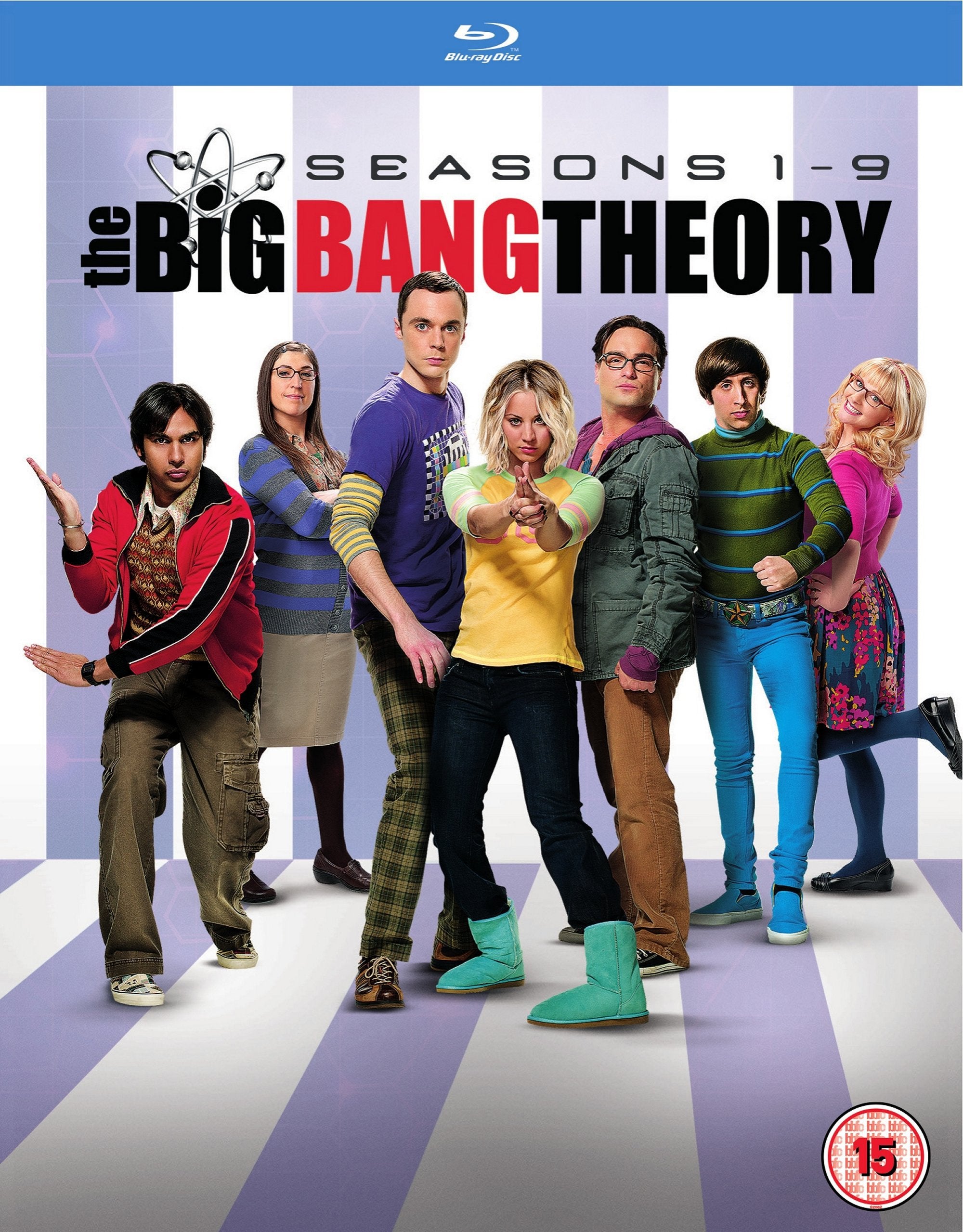 The Big Bang Theory - Season 1-9 [Blu-ray] [2016] [Region Free] [UK Import]