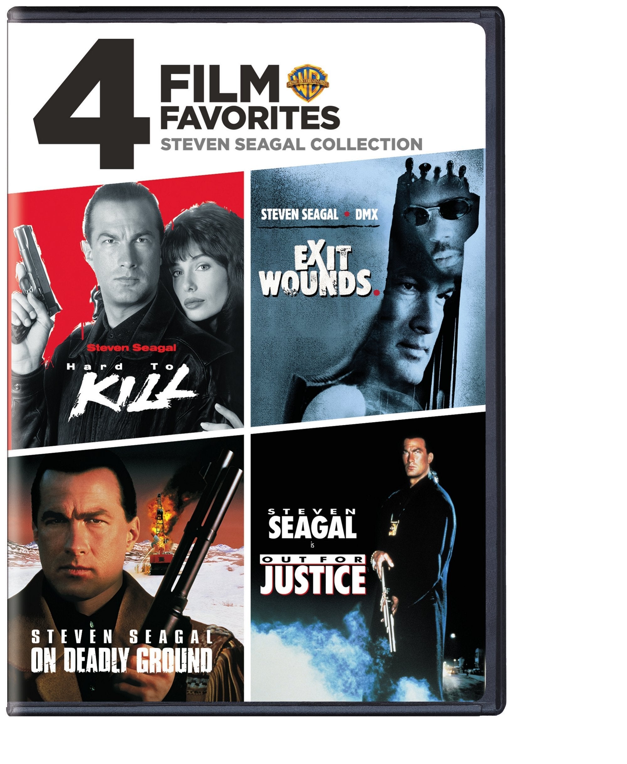 4 Film Favorites: Steven Seagal (Exit Wounds, Hard to Kill, On Deadly Ground, Out for Justice)