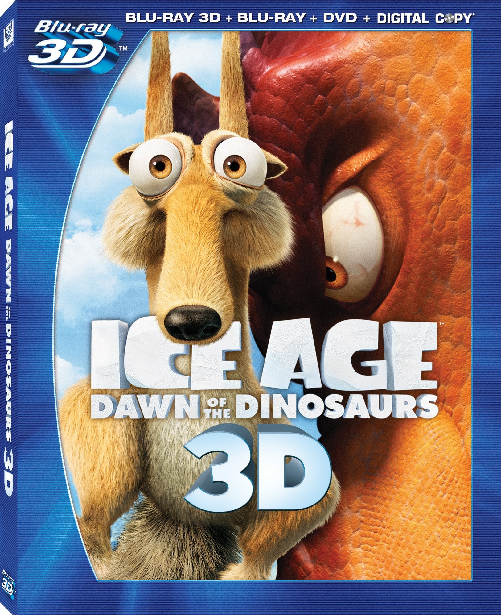 Ice Age: Dawn of the Dinosaurs (Blu-ray 3D / Blu-ray / DVD + Digital Copy)] [3D Blu-ray]