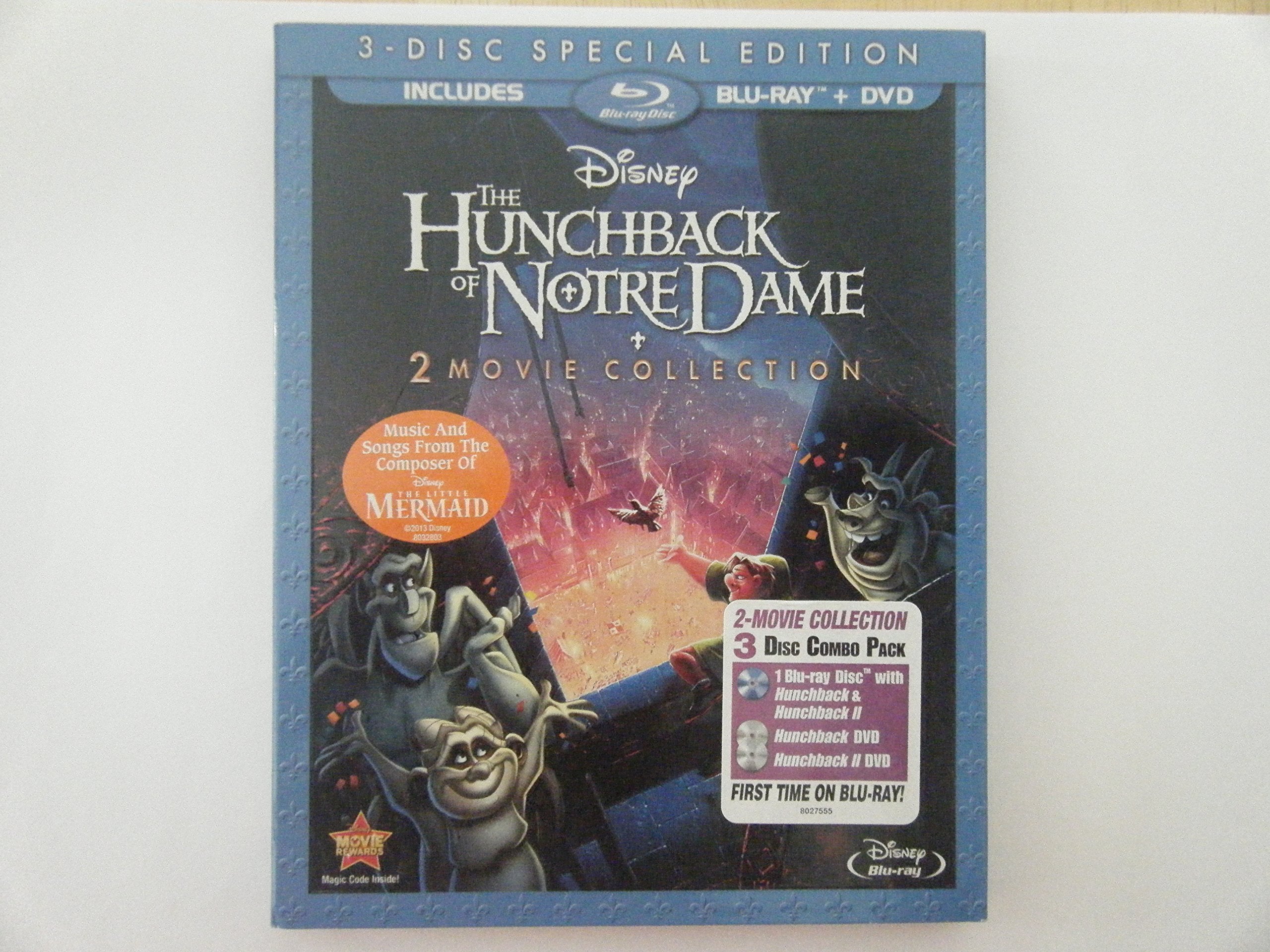 The Hunchback of Notre Dame / The Hunchback of Notre Dame II (3-Disc Special Edition) (Blu-ray / DVD)