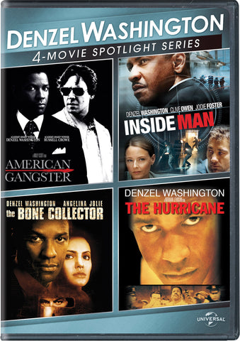 Denzel Washington 4-Movie Spotlight Series