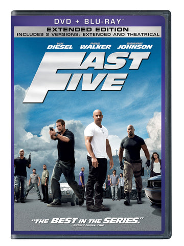 Fast Five (Two-Disc DVD/Blu-ray Combo in DVD Packaging)