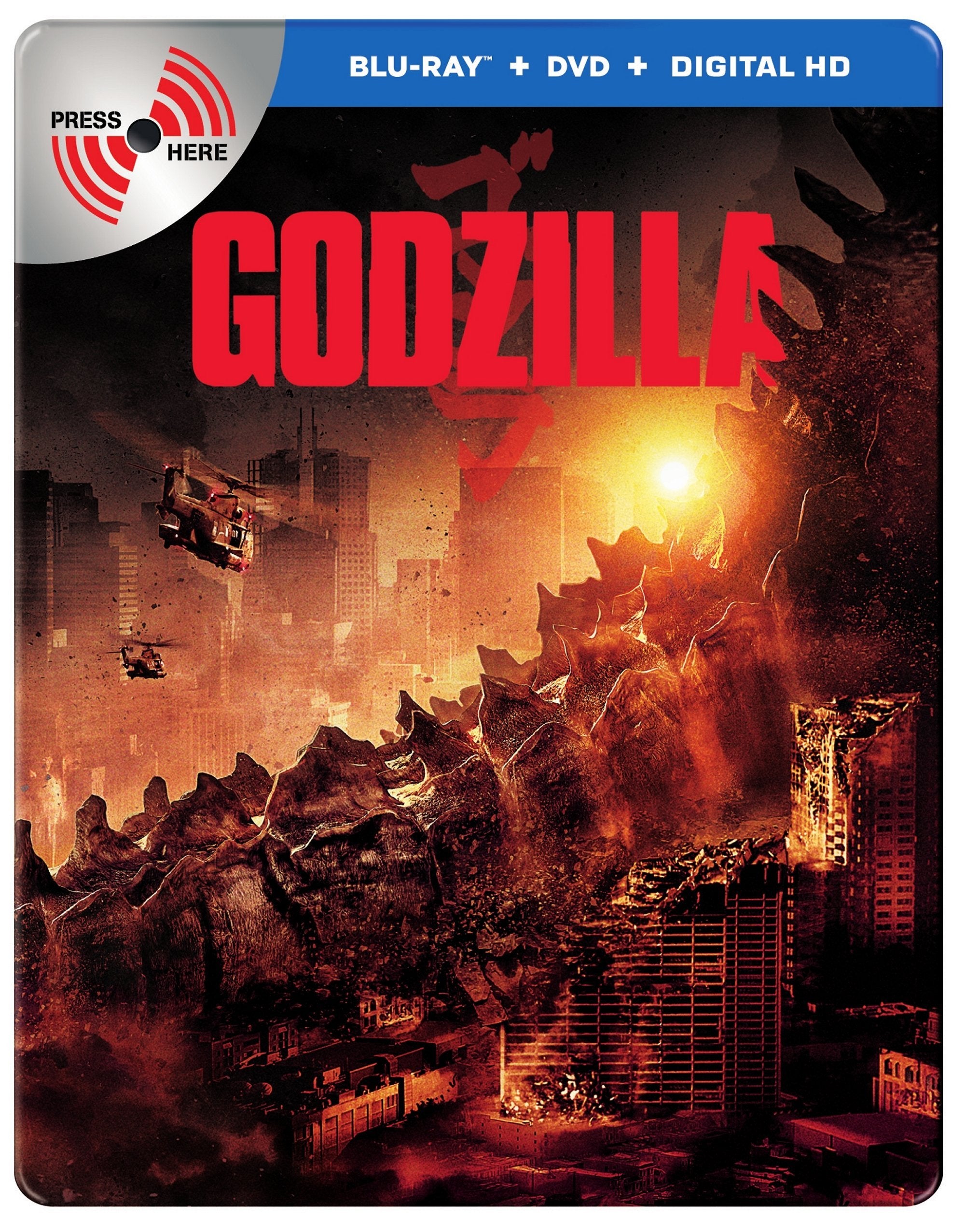 Godzilla: Limited Edition MetalPak (Blu-Ray + DVD)