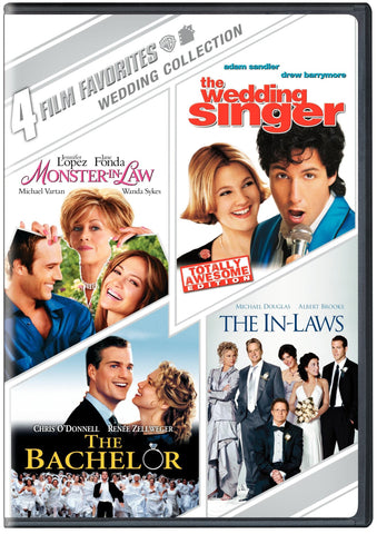 4 Film Favorites: Weddings (The Bachelor, The In-Laws, Monster-in-Law, The Wedding Singer: Special Edition)