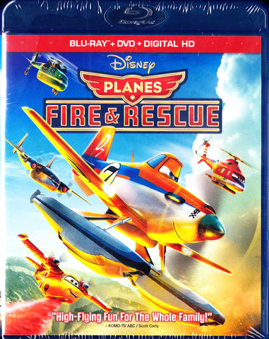 Planes Fire and Rescue (2-Disc Blu-ray +DVD + Digital HD)