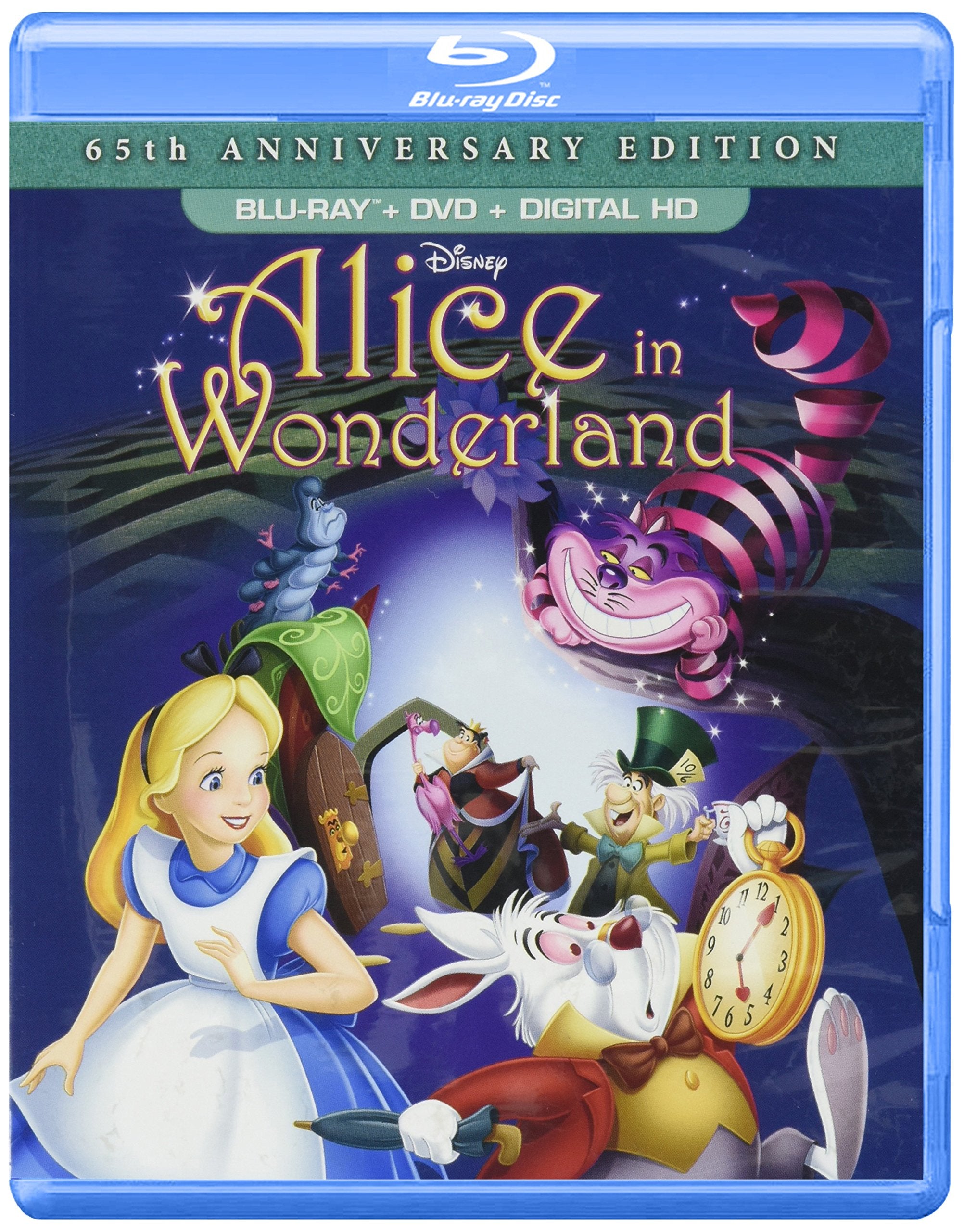 Disney's Alice in Wonderland 65th Anniversary Bluray/DVD