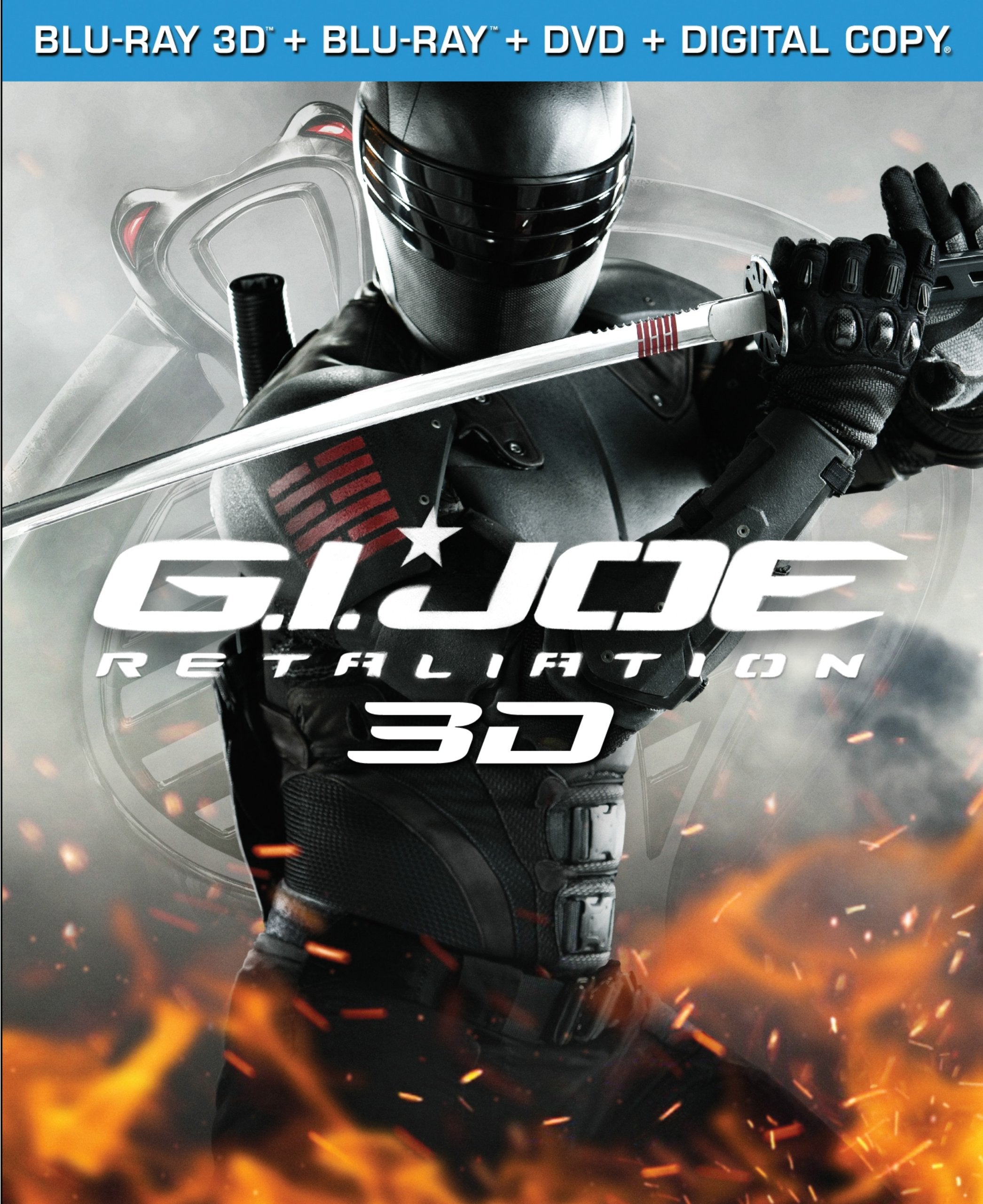 G.I. Joe: Retaliation (Blu-ray 3D / Blu-ray / DVD / Digital Copy +UltraViolet) [3D Blu-ray]