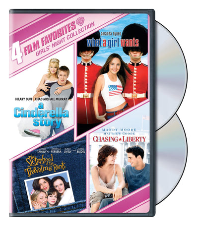 4 Film Favorites: Girls' Night Collection (A Cinderella Story / Chasing Liberty / Sisterhood of the Traveling Pants / What a Girl Wants)