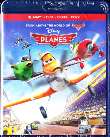 Planes (Blu-ray + DVD + Digital Copy)