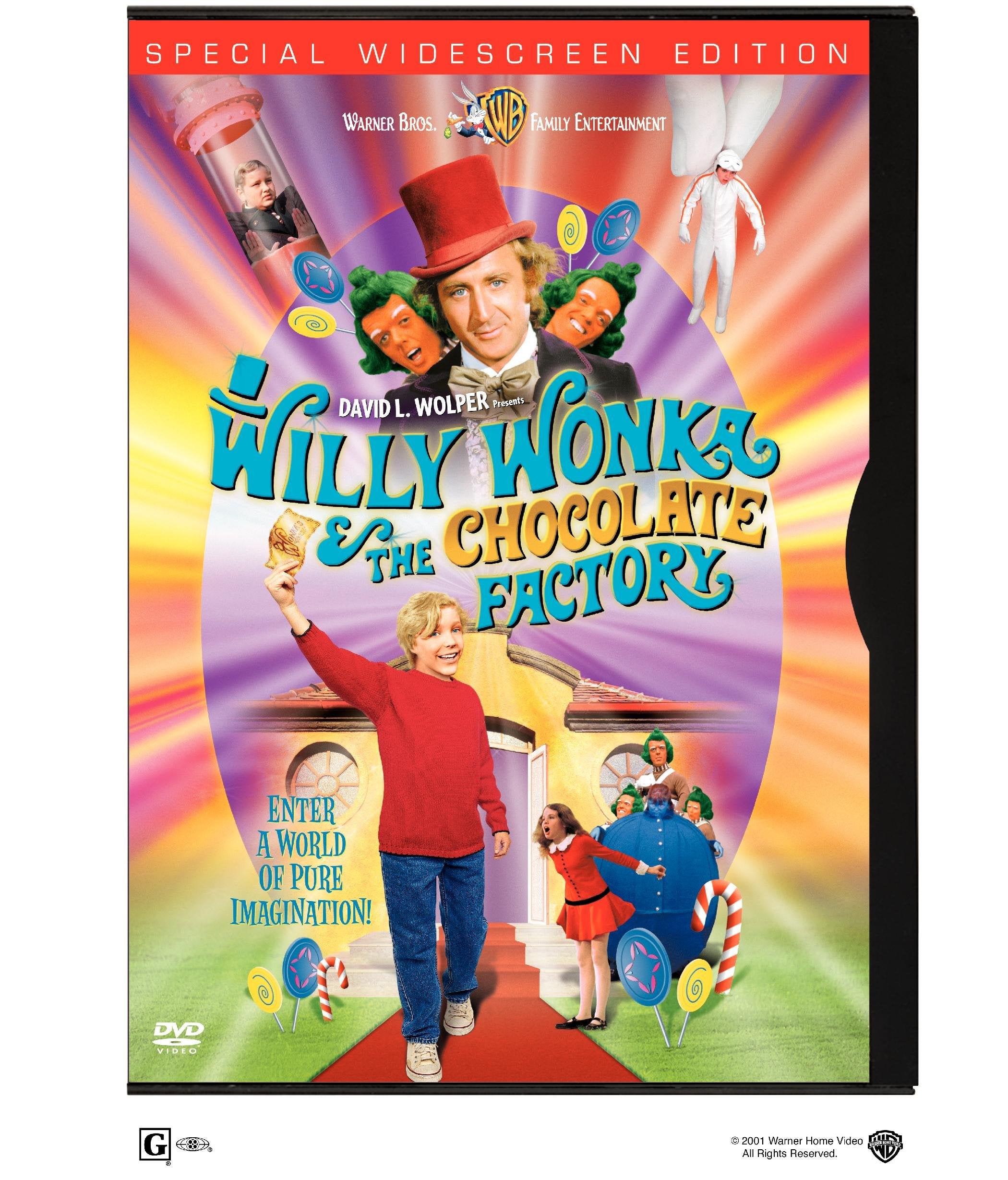 Willy Wonka and the Chocolate Factory [DVD]