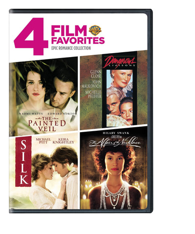 4 Film Favorites: Epic Romances (Affair of the Necklace, Dangerous Liaisons, Painted Veil, Silk)