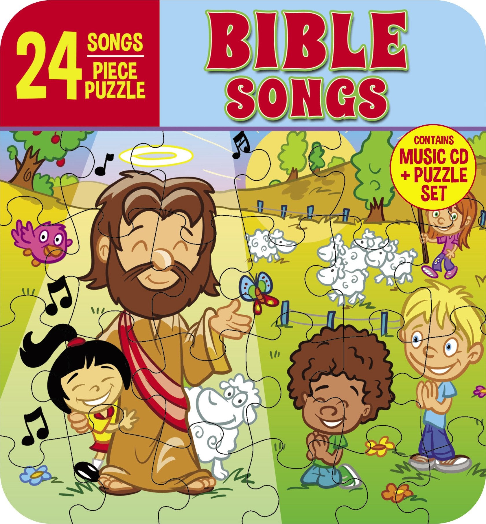 Jesus Loves Me Collectors (Music CD and 24 Piece Puzzle In Collectors Tin)