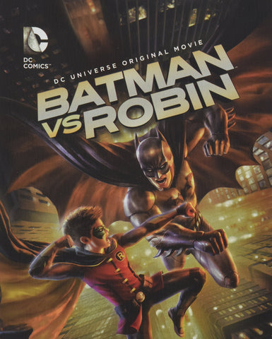 BATMAN vs ROBIN (DC universe original movie) Blu-ray Steelbook + DVD + Digital Copy (Audio & Subtitles: English, Spanish, French & German) IMPORT