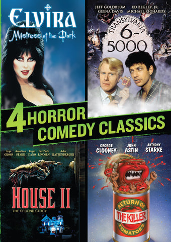 4 HORROR COMEDY CLASSICS