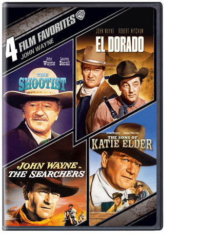 4 Film Favorites: John Wayne (The Searchers, The Shootist, El Dorado, The Sons of Katie Elder)