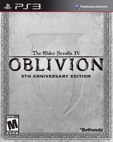 The Elder Scrolls IV: Oblivion - Playstation 3 5th Anniversary Edition