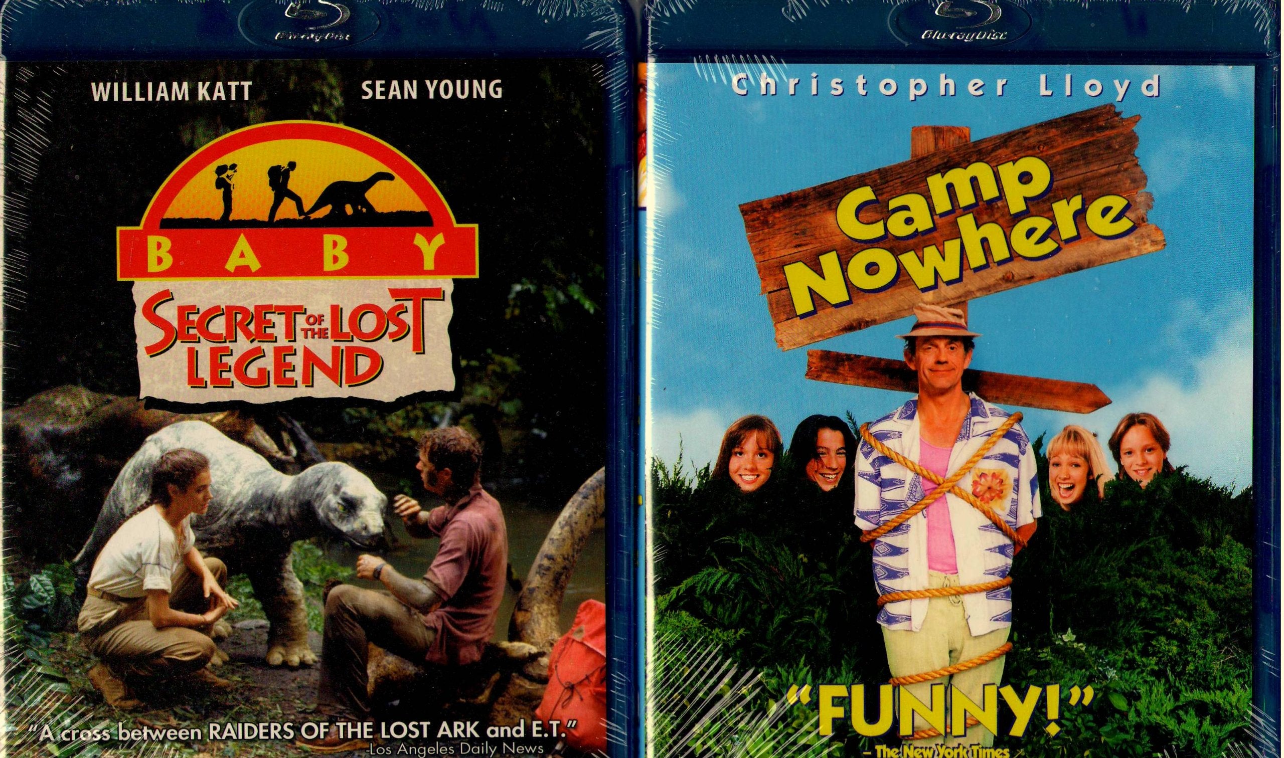 Camp Nowhere , Baby Secret of the Lost Legend : Disney Blu-ray 2 Pack [Blu-ray]