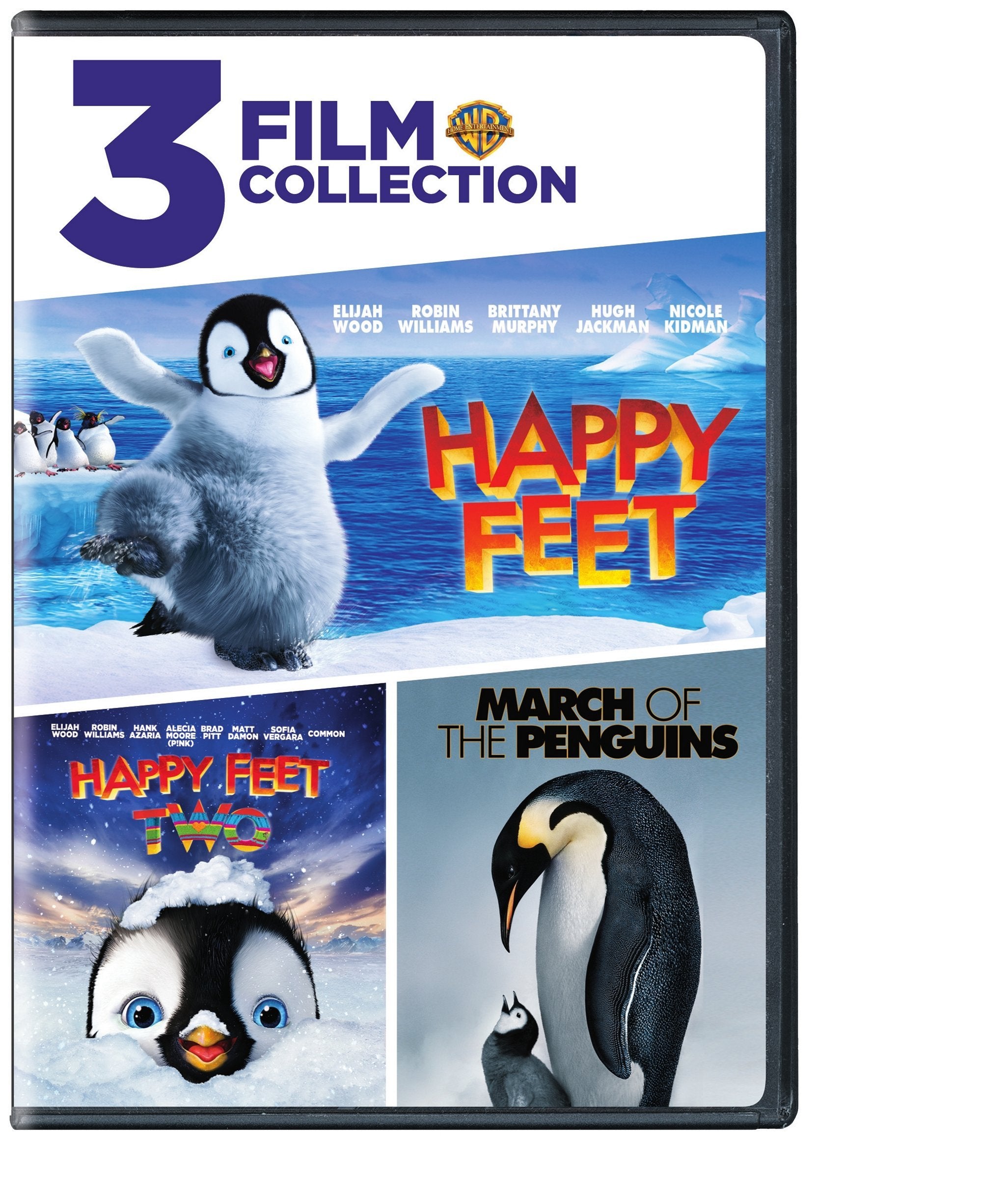 Happy Feet/Happy Feet 2/March of the Penguins (DVD) (Triple Feature)