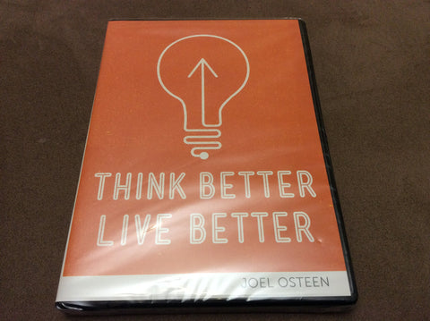 Think better, Live better - Joel Osteen (3 messages dvd/cd set)