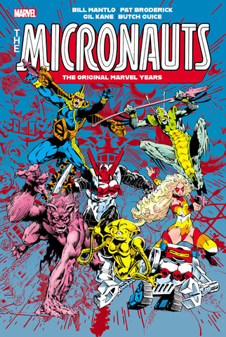 Micronauts: The Original Marvel Years Omnibus Vol. 2 Michael Golden Cover