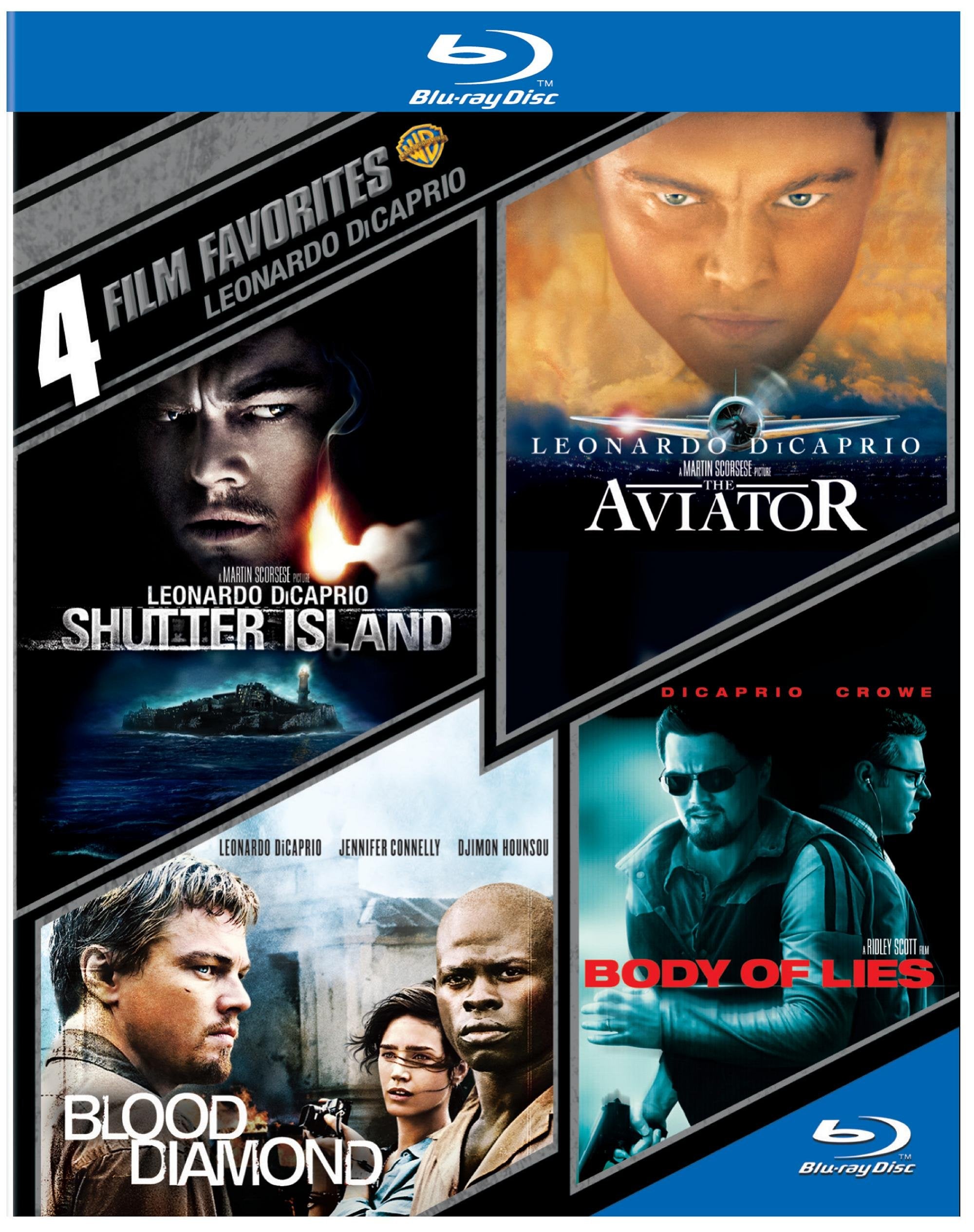 4 Film Fav: Leonardo DiCaprio (BD)(4FF) [Blu-ray]