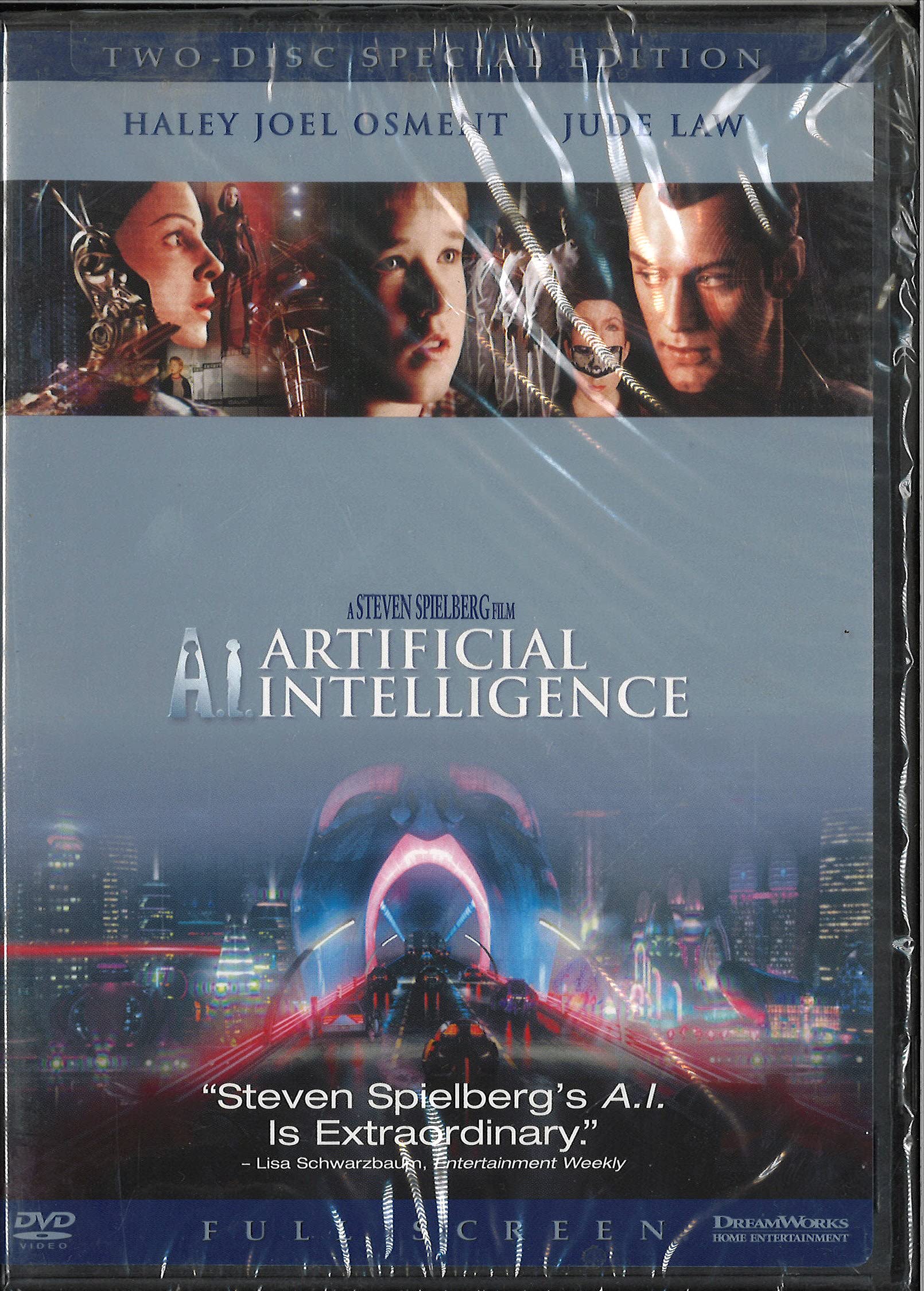 A.I. - Artificial Intelligence (Full Screen Two-Disc Special Edition)