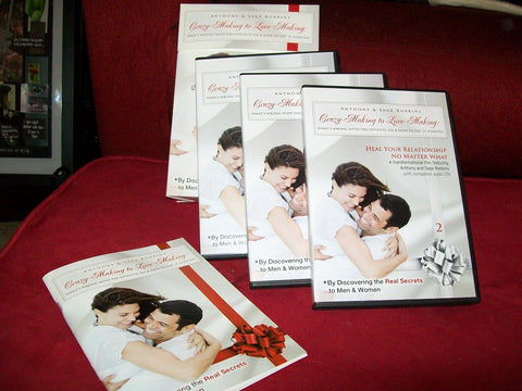 Anthony & Sage Robbins- Crazy-Making to Love Making (5 Audio CDs, 2 DVDs, Action Book)