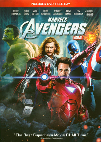 Marvel's The Avengers (Two-Disc Blu-ray/DVD Combo in DVD Packaging)