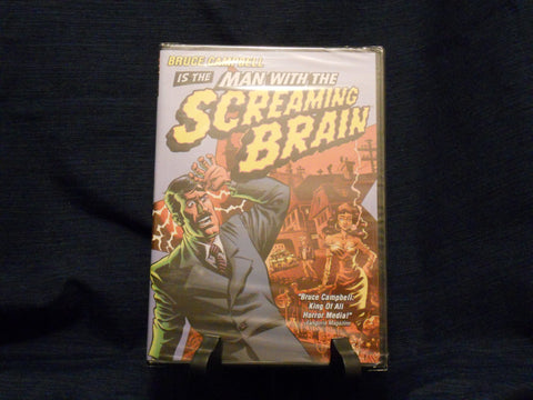 Man with the Screaming Brain [DVD]