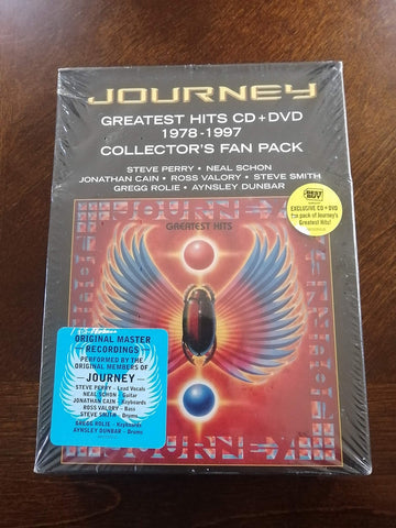 Journey Greatest Hits Cd+dvd Collector's Fan Pack