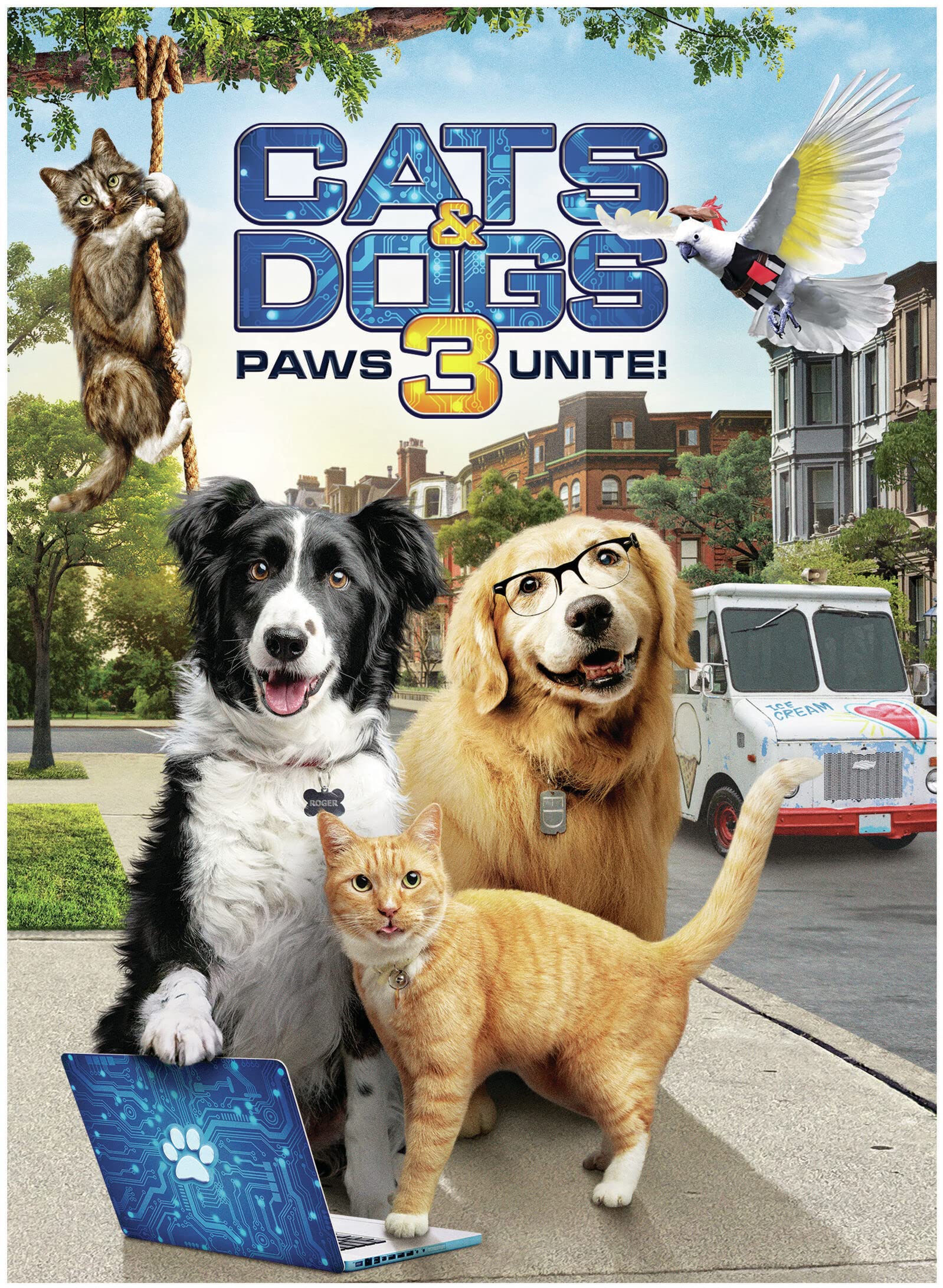 Cats & Dogs 3: Paws Unite! (DVD)