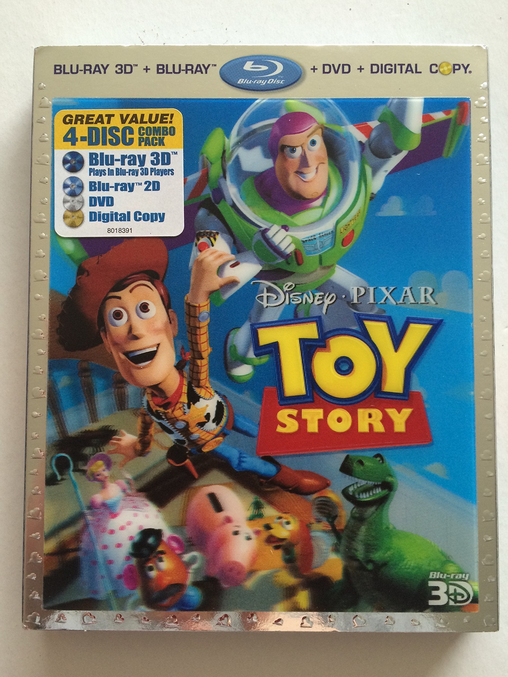 Toy Story (Blu-ray 3D/Blu-ray/DVD Combo + Digital Copy) [3D Blu-ray]