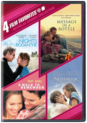 4 Film Favorites: Nicholas Sparks (Message in a Bottle, Nights in Rodanthe, The Notebook, A Walk to Remember)